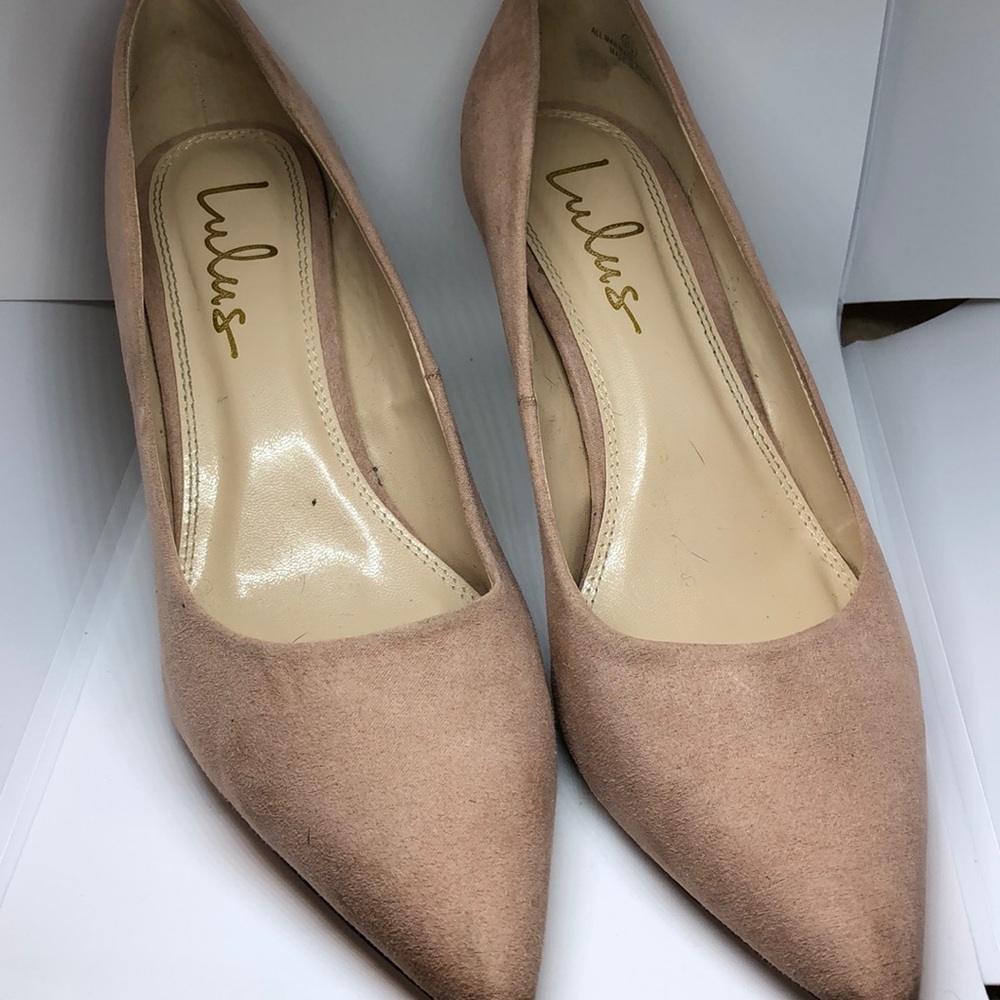 2 inch, nude heel